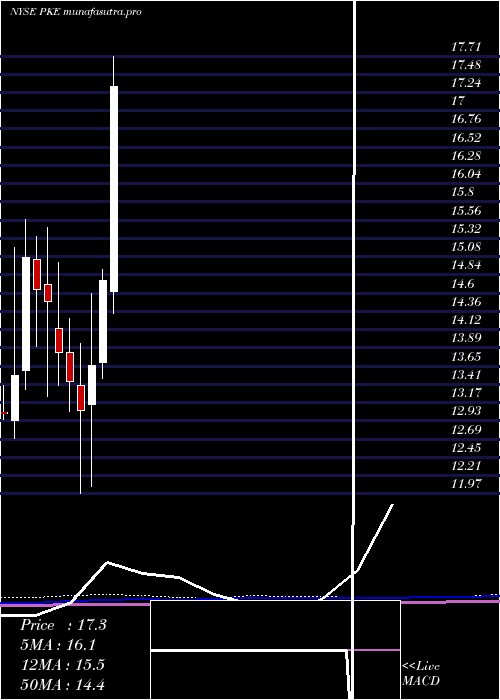 monthly chart ParkElectrochemical
