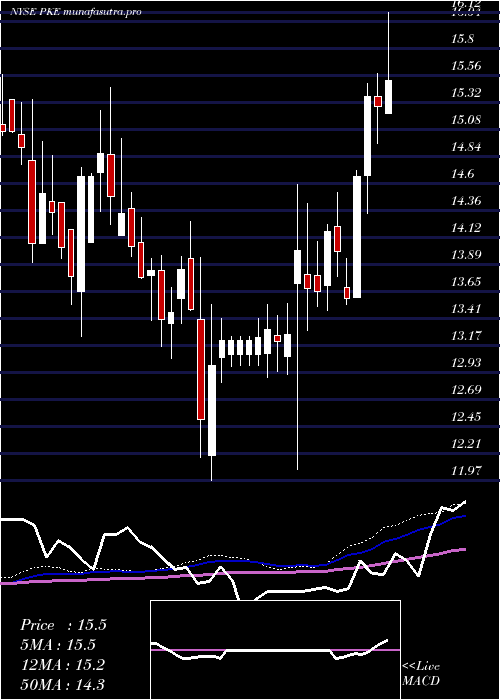 weekly chart ParkElectrochemical