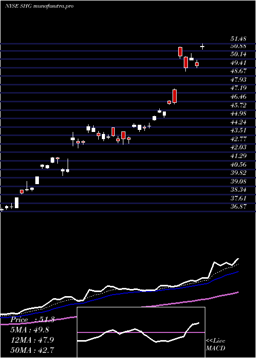 Daily chart ShinhanFinancial