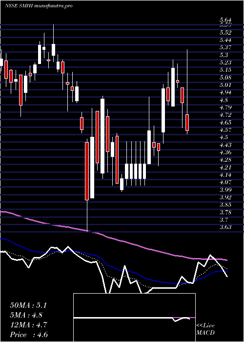 Daily chart SeacorMarine