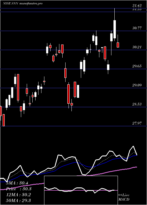 Daily chart SmithNephew