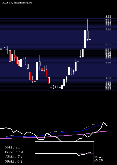 weekly chart StoneridgeInc