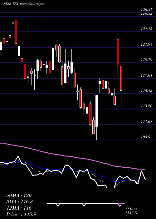  Daily chart TeleflexIncorporated