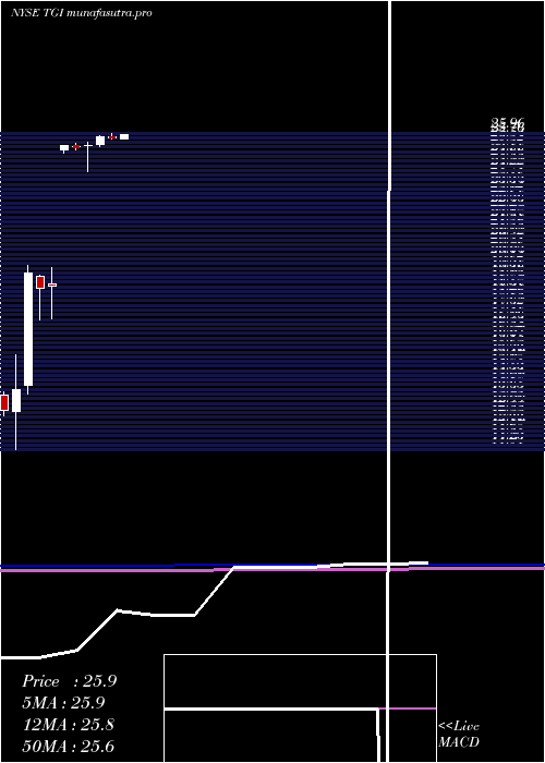 monthly chart TriumphGroup