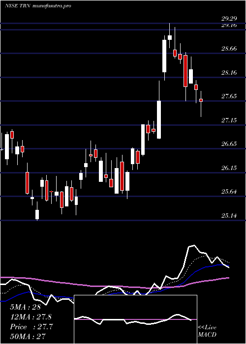 Daily chart TrinityIndustries
