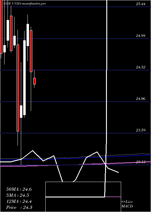 monthly chart UnumGroup