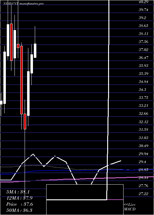monthly chart VontierCorp