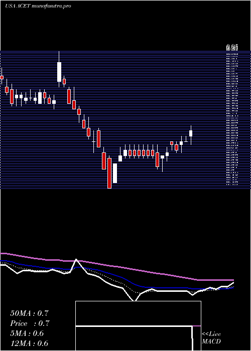  Daily chart AcetoCorporation