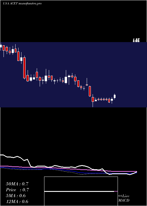  weekly chart AcetoCorporation