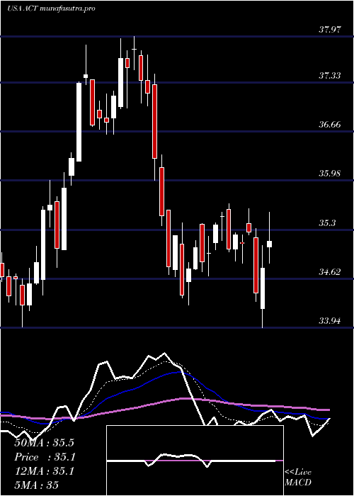  Daily chart AdvisorsharesVice