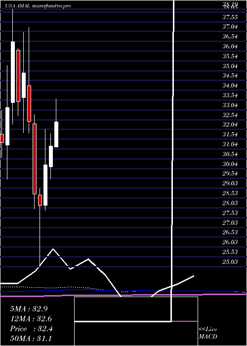 monthly chart AmalgamatedBank