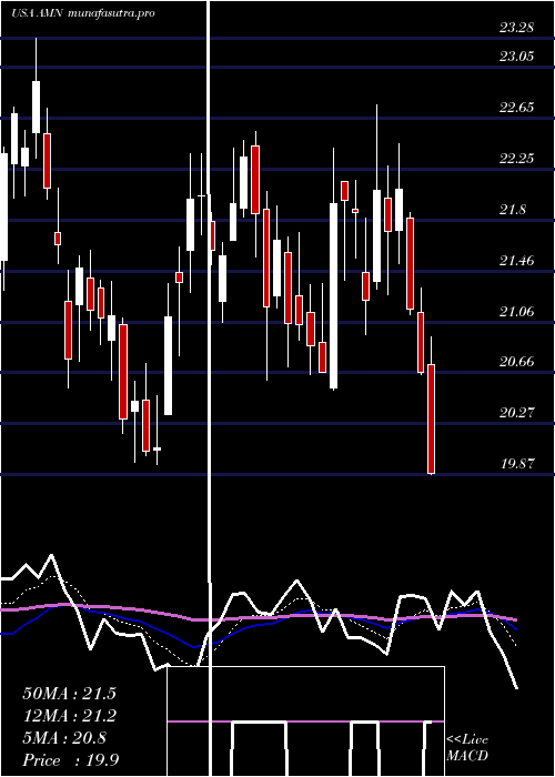 Daily chart AmnHealthcare