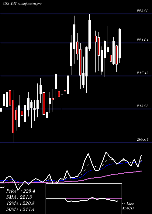 Daily chart AmericanTower