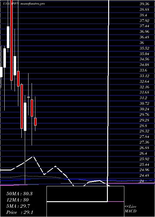 monthly chart AppianCorporation