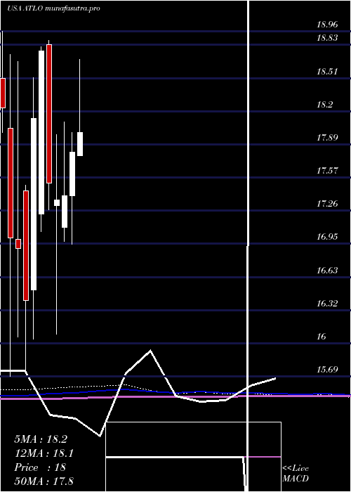 monthly chart AmesNational