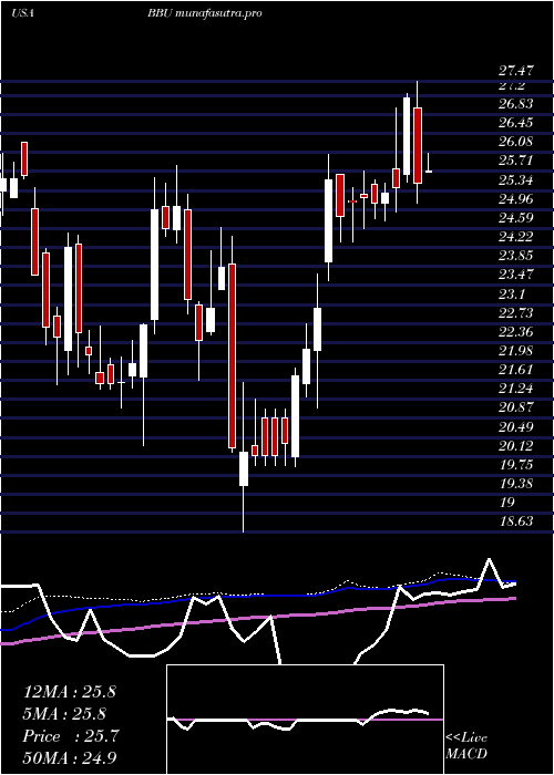 weekly chart BrookfieldBusiness