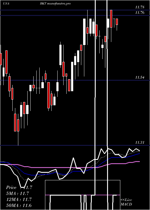 Daily chart BlackrockIncome