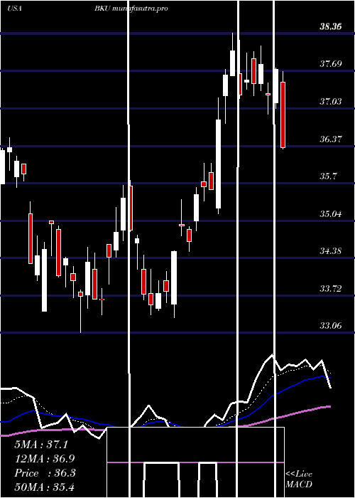 Daily chart BankunitedInc