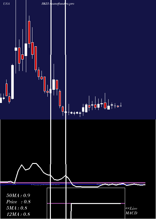 weekly chart BioKey