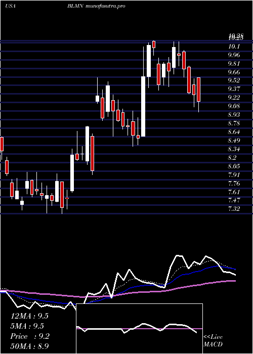 Daily chart BloominBrands