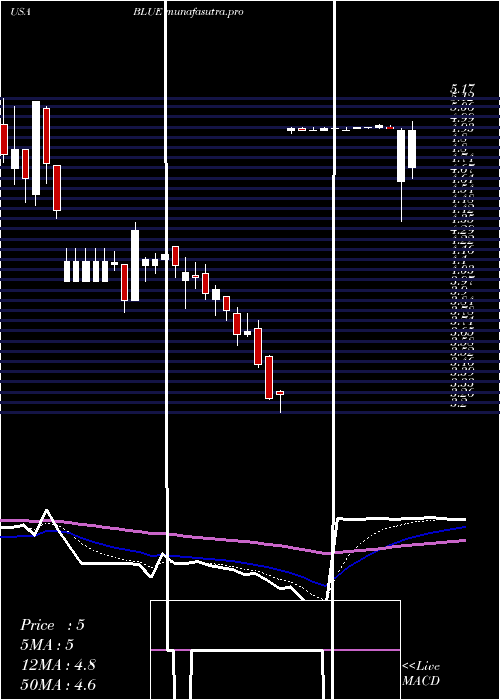  Daily chart BluebirdBio