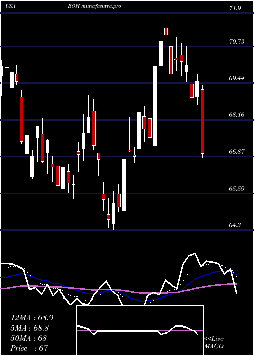 Daily chart BankHawaii