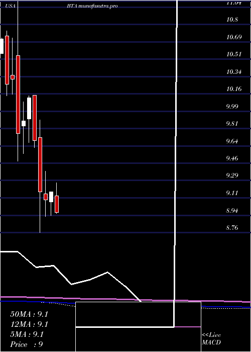 monthly chart BlackrockLong