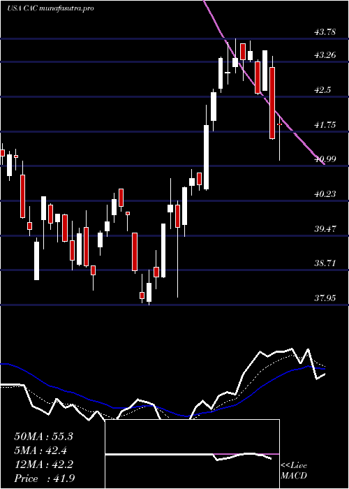 Daily chart CamdenNational