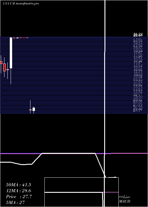 monthly chart CaiInternational