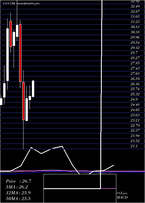 monthly chart CblAssociates