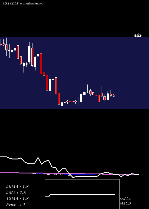 weekly chart CardlyticsInc