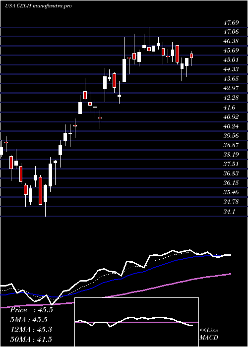 Daily chart CelsiusHoldings
