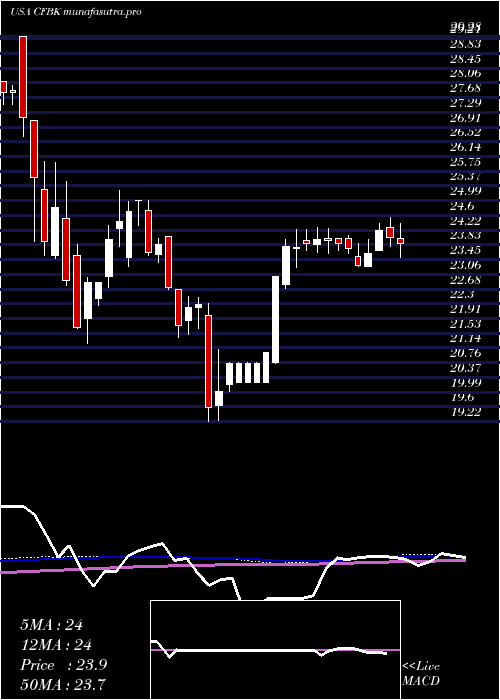 weekly chart CentralFederal