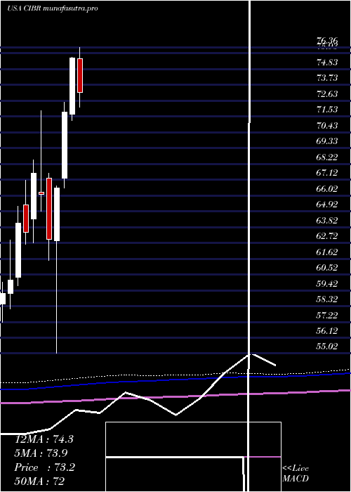 monthly chart FirstTrust