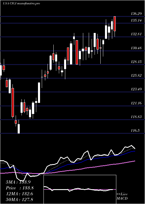 Daily chart ColliersInternational