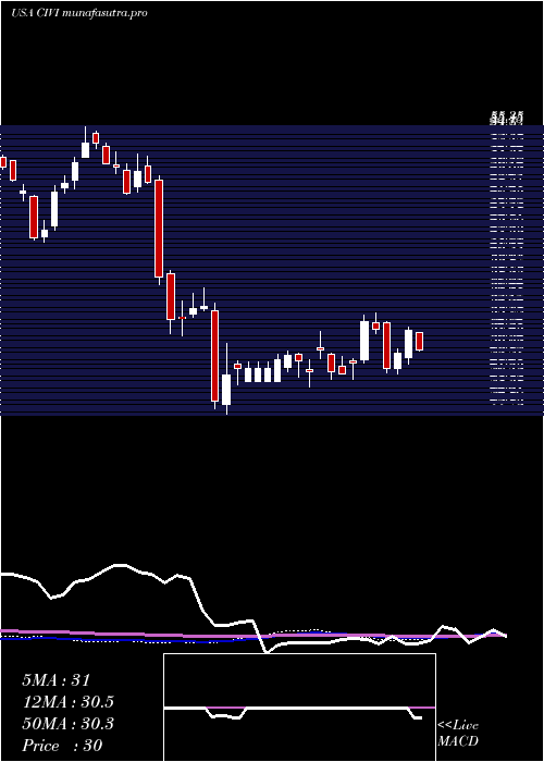 weekly chart CivitasSolutions