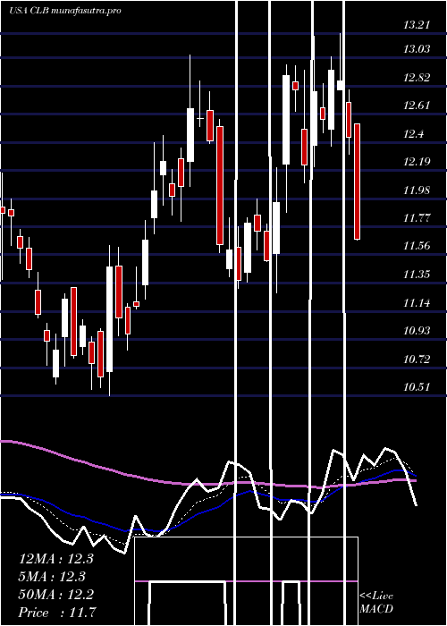 Daily chart CoreLaboratories