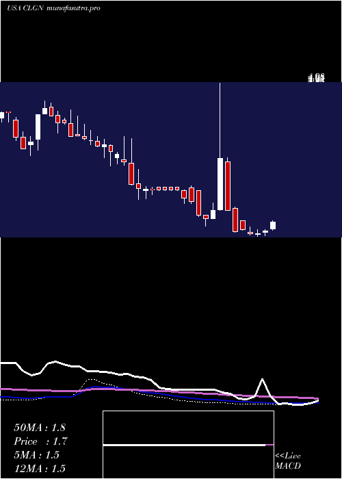 weekly chart CollplantHoldings