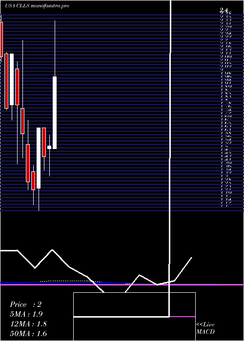 monthly chart CellectisS