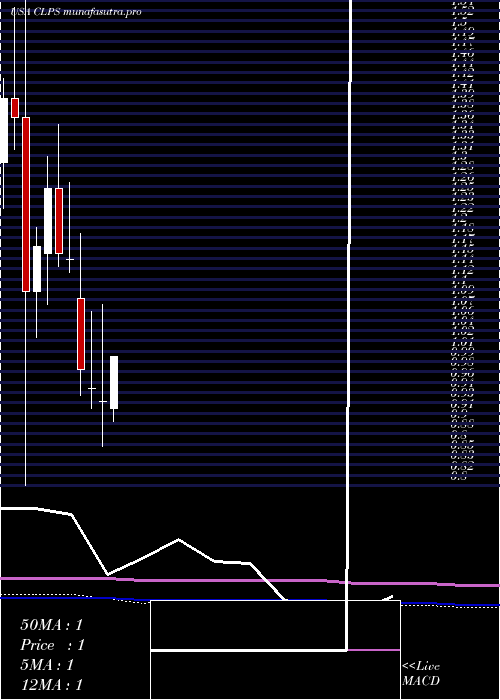 monthly chart ClpsIncorporation