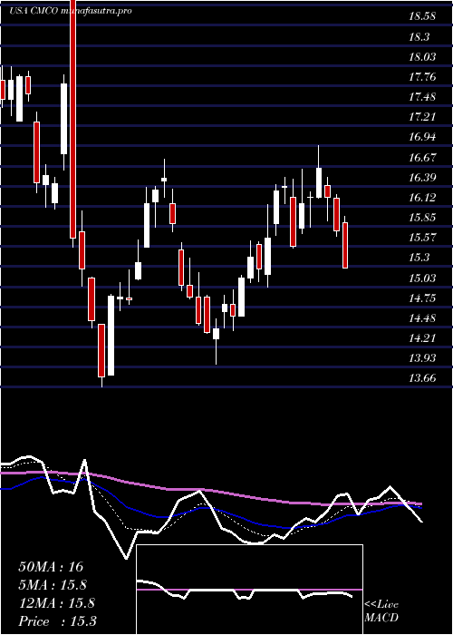 Daily chart ColumbusMckinnon