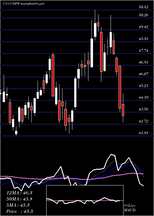 Daily chart CimpressN