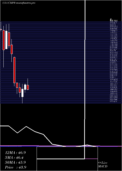 monthly chart CimpressN