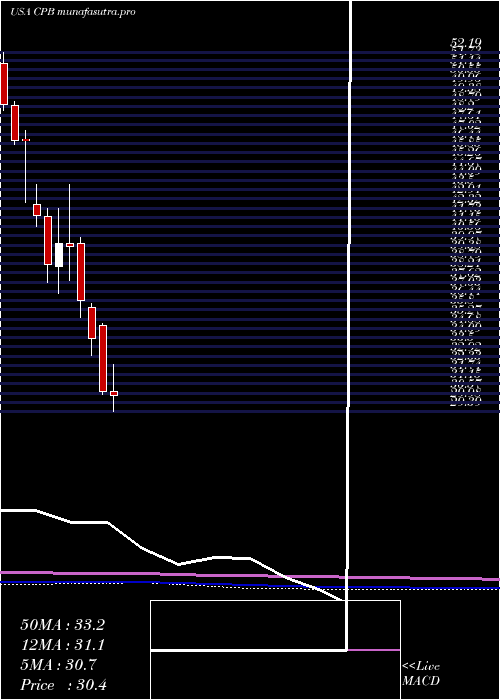 monthly chart CampbellSoup