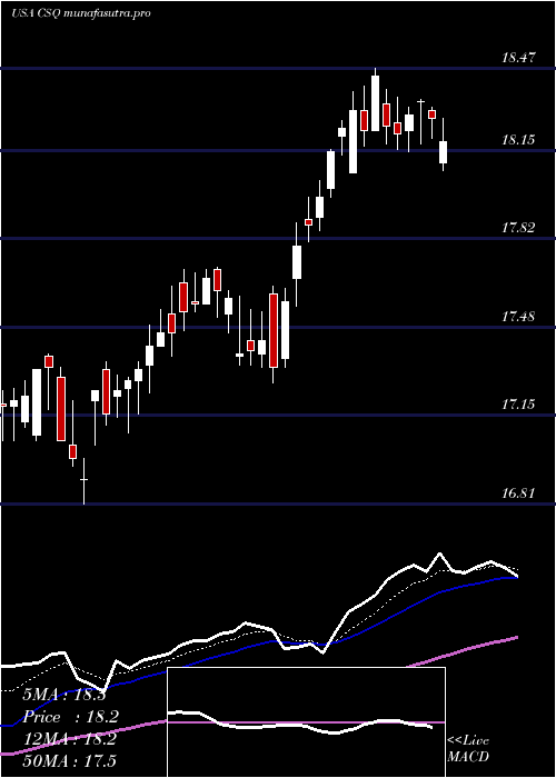 Daily chart CalamosStrategic