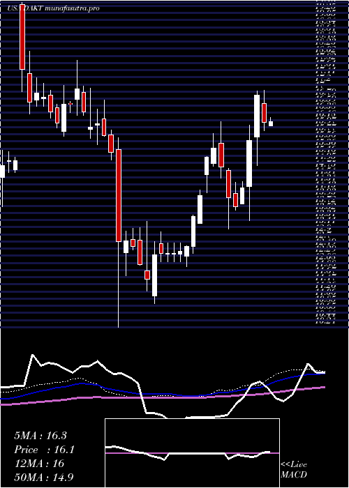 weekly chart DaktronicsInc