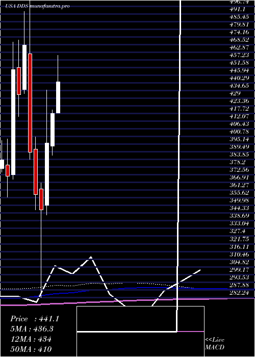 monthly chart DillardS
