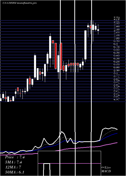  Daily chart DermiraInc