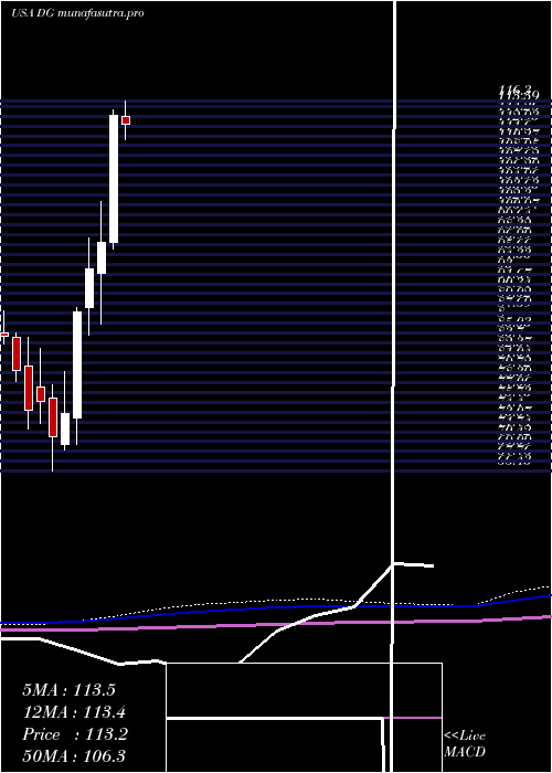 monthly chart DollarGeneral