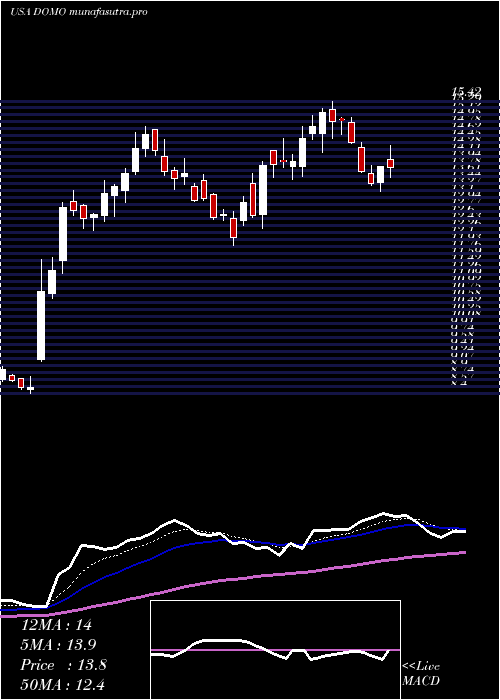 Daily chart DomoInc